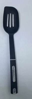 Calphalon 12" Gray Nylon Plastic Slotted Cooking Serving Spoon - Image 1 of 3