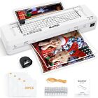 Laminator Machine 13 Inches with 30pcs Laminating Pouches Build in Paper Trimmer