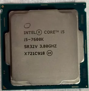 7Th Gen Intel Core i5-7600K LGA-1151 Desktop CPU Processor SR32V 3.80GHz 4-Core - Picture 1 of 2