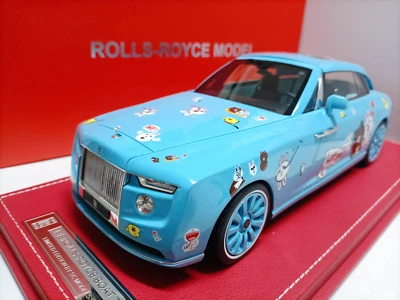 SC 1/18 Rolls Royce Boat Tail Blue - Image 1 of 4