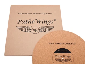 PatheWings Cork Turntable Record Mat Vinyl LP Audiophile MADE IN GERMANY 4 mm !! - Picture 1 of 4