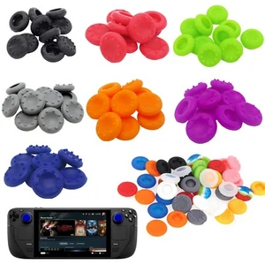 2 x THUMB STICK GRIPS For STEAM DECK Controllers Joystick Caps Cover FPS Colour - Picture 1 of 23