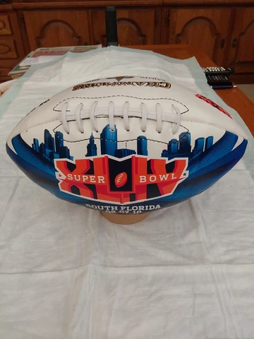 New Orleans Saints VS Indianapolis Colts Super Bowl XLIV Football NIB Cover