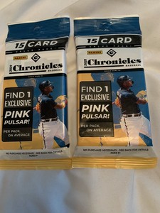 2021 Panini Chronicles MLB Baseball 15 Card Value Pack
