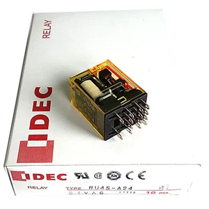 IDEC RU4S-A24 Relay Plug-In 4PDT 6A 24VAC New ⊕IK - Picture 1 of 4