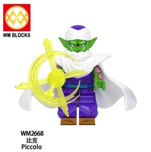 2 inch Custom Dragon Ball Z Piccolo Minifigure with Base New/Mint - Picture 1 of 1