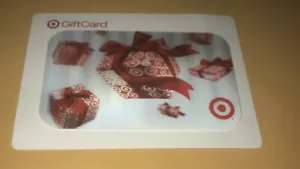 2011 LENTICULAR FLOATING PRESENTS GIFT CARD RED & WHITE COLLECTIBLE NO VALUE - Picture 1 of 1