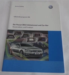 SSP 546 VW Programa De Autoestudio VW Passat 2015 Infotainment Y Car-Net - Imagen 1 de 1