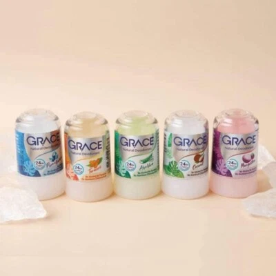 Desodorante en barra Grace Thai Crystal 24 horas desodorante natural 70 gramos Foto 1 de 4