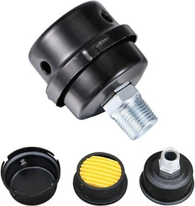 1/2"PT 20mm Air Compressor Silencer Filter, Thread Metal 1/2" 20mm, 1pcs  - Picture 1 of 7