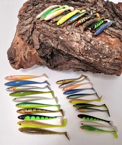 Daiwa Prorex Duckfin Shad 6cm 9cm 12,5cm 11 Farben Gummifisch NEW 2022 ABVERKAUF - Picture 1 of 12