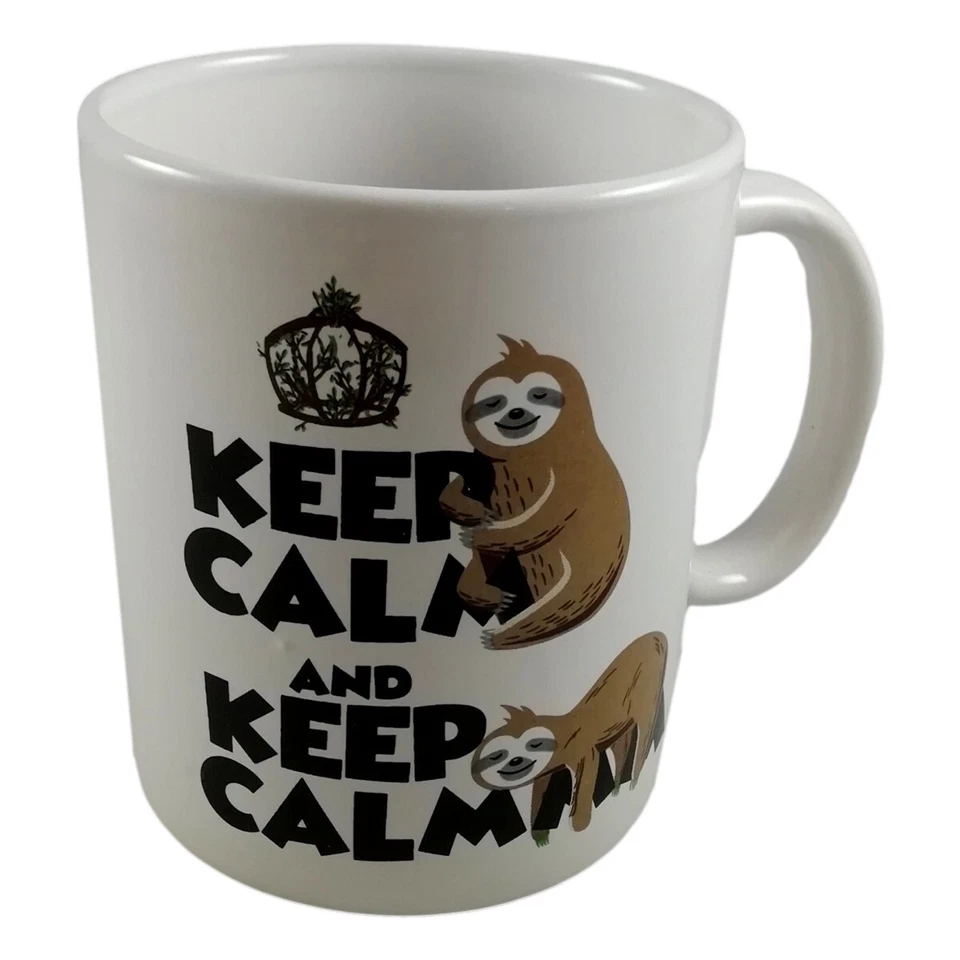Tasse Mug Drôle Céramique " Keep Calm and Keep Calm " " Reste Calme et ... " - Photo 1/2