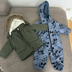 baby kleidung set junge 74, Winterjacken und Socken, guter Zustand - Bild 1 von 6