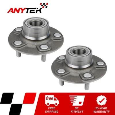 Par de cojinetes de cubo de rueda trasera para Nissan Máxima Infiniti I30 1995-1999 4 ruedas ABS Foto 1 de 4