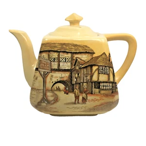 Lancaster & Sons 'The Jolly Drover' Vintage Ceramic Teapot Cottage Core Granny - Picture 1 of 20