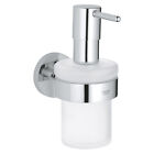 Grohe Essentials Distributeur avec Support Coller Ou Forage 160ml 40448001