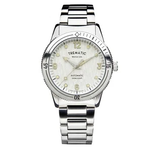 Reloj automático de pulsera de acero inoxidable con esfera plateada para hombre Trematic 141313 - Imagen 1 de 7