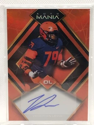 2022 Auto Mania Vederian Lowe #AM-D48 RC Patriots - Image 1 of 2