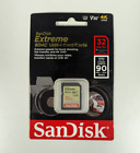 Carte 4K UHD SanDisk 32 Go Extreme V30 UHS-I - neuve, scellée