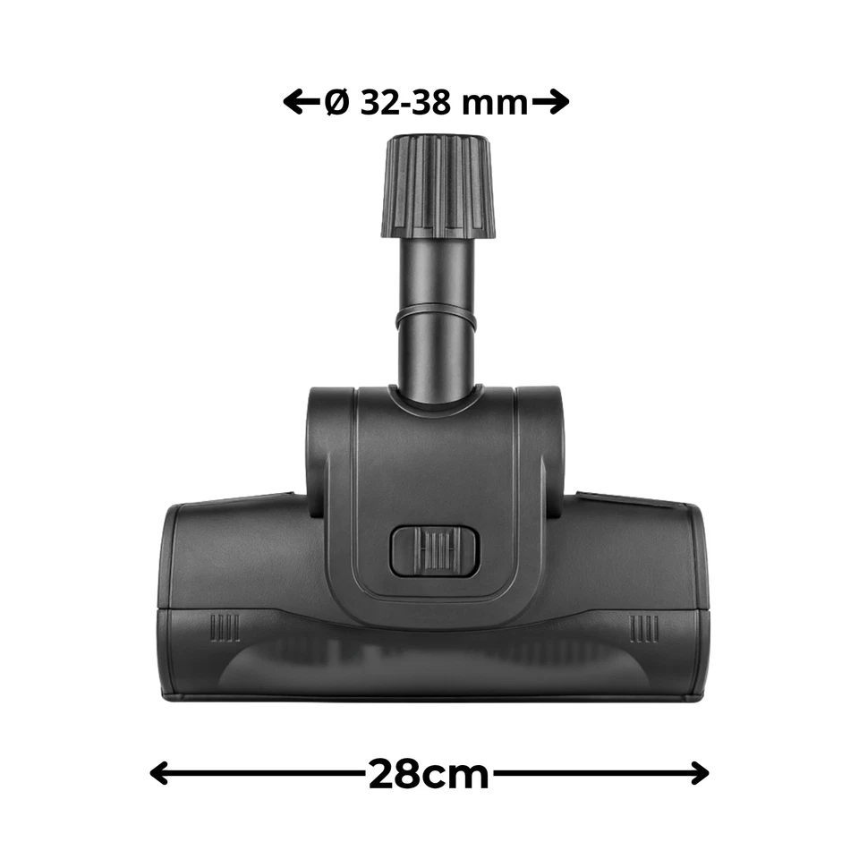 Wessper Turbobürste Universal mit rotierenden Bürsten für Staubsauger 32-38mm - Bild 1 von 4