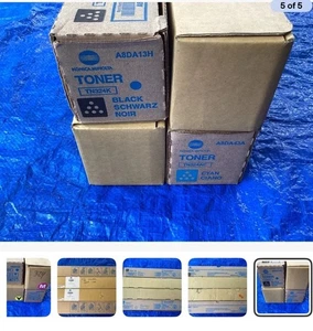 Juego de tóner original Minolta TN 324 K, Y, M, C  - Imagen 1 de 3