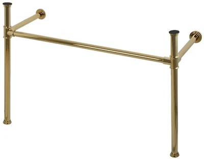Kingston Brass VPB1488 Imperial Stainless Steel Console Legs Only - Brass - Image 1 of 4