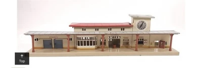 [T-HO] Kibri Vintage Station with Tower & Clock Tin  | Made in Germany - Image 1 of 4
