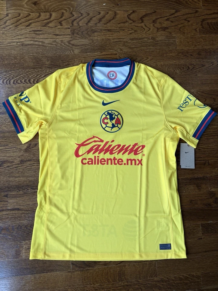 Nike Club America Aguilas 24/25 Home Futbol Soccer Jersey Sz XL FN8778-720