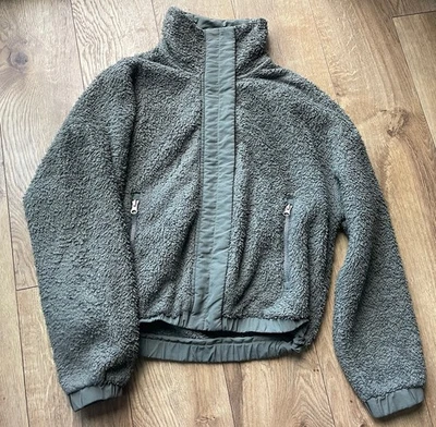 Chaqueta Vuori Mujer Extra Grande XS Verde Acogedora Sherpa Polar Gimnasio Atletismo Foto 1 de 4