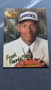 1996-97 Fleer Metal Fresh Foundations #136 Ray Allen Bucks RC Rookie - Bild 1 von 2