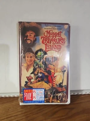 New Sealed Disney- Muppet Treasure Island VHS (White Clam Shell) - Image 1 of 4