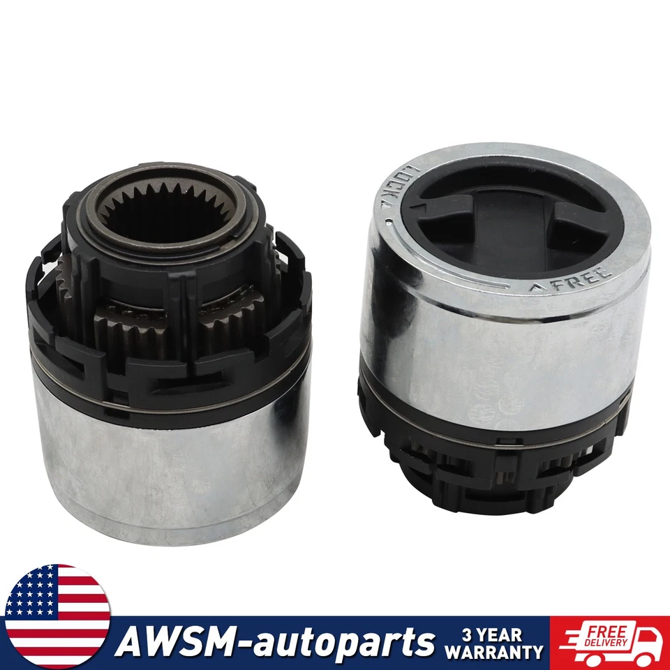 2x Front Manual Locking Hubs For Mazda Pickup 2001-2008 Ford Ranger 1998-2000 - Image 1 of 4