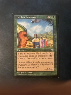 Seeds of Innocence Mirage Mtg Magic the Gathering  - Image 1 of 2