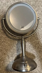 Make-up Vanity Mirror Lighted Magnified 1x/10x Two-Sided ‼️‼️ - Picture 1 of 5