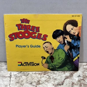 The Three Stooges Nintendo NES Instruction Manual Booklet ONLY - Picture 1 of 9