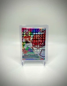 Patrick Mahomes II 2022 Panini Mosaic Rainbow Prizm Swagger #SW-3 Chiefs MINT - Bild 1 von 2