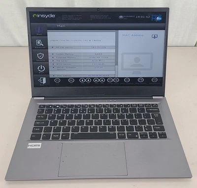 Portátil clon Intel Core i7-10510U 1,80 GHz 16 GB SIN ADAPTADOR SSD/OS/AC Foto 1 de 4