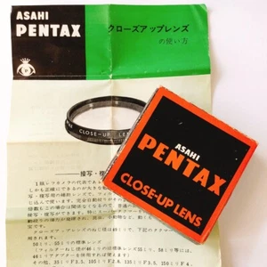 Asahi Pentax Close Up Lens No.1 Screw diameter 49mm For 50mm standard lenses - Picture 1 of 13