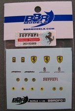 Ferrari Decal-Set  BBR  1:18