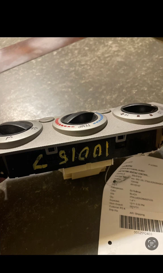 Toyota Tacoma 2010 módulo de control de clima interruptor Foto 1 de 1