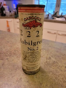 VERY RARE Vintage GARGOYLE Mobilgrease No.2 Socony Vacuum 1 1b  SEALED - Picture 1 of 10