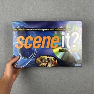 Scene It? Movie Trivia The DVD Board Game 2003 New Sealed Unopened - Picture 1 of 6