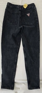VTG 90’s GEORGES MARCIANO GUESS Denim Straight Leg Jeans Mens Size 30 Logo 28x29 - Picture 1 of 5