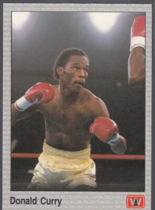 DONALD CURRY 1991 All World Boxing #9 Welterweight Champion Mint - Picture 1 of 2