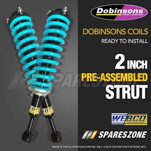 Complete struts assembly front lift kit Dobinsons Coil for Toyota Hilux KUN26 - Picture 1 of 2