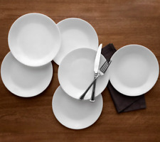 Classic Winter Frost White 6 Piece Dinner Plate Set