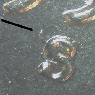 1954-S LINCOLN WHEAT CENT GEM BU RARE RPM # 3   S OVER S   ALL - Image 1 of 4