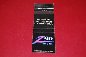 Radio Z90 90.3 FM "Tu línea de solicitud Jammin' Z" cubierta vacía de colección - Imagen 1 de 2