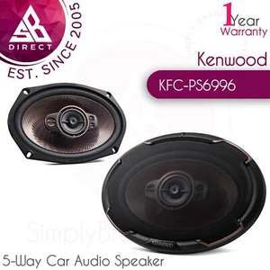Kenwood KFC-PS6996 9" 5-Way Car Audio Speaker│550W│With Flush Mount│Black│InUK - Picture 1 of 1