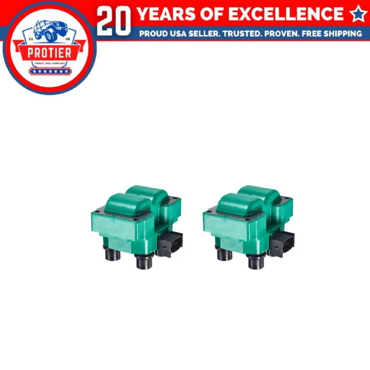 Juego de 2 bobinas de encendido compatibles con Ford F150 F250 Lincoln Mercury Foto 1 de 1
